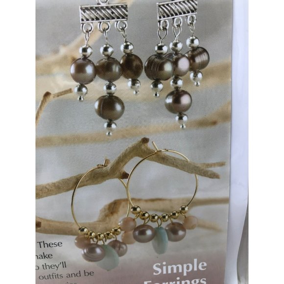 NIB Annie's Simple Beads Kit-of-the-Month Club Simple Earrings Jewelry Making Ki - Picture 3 of 4